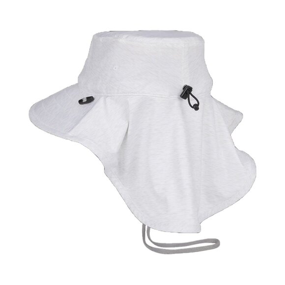 NEW Titleist StaCool Aussie Dropback Golf Bucket Hat Cap Heather White - Picture 2 of 6